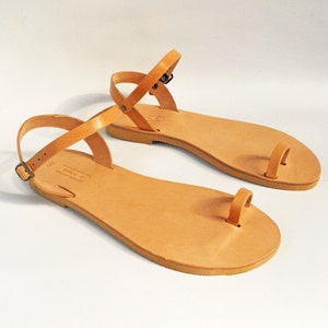 Strappy sandals, girl summer sandals, girl sandals, handmade sandals image 3