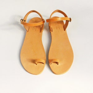 Strappy sandals, girl summer sandals, girl sandals, handmade sandals image 4
