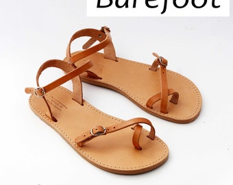 Sandalias personalizables, zapatos de verano, Sandalias de ajuste ajustable, sandalias de piel, pie ancho,