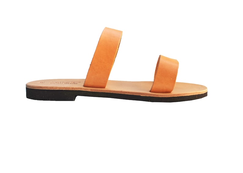 tan flat slingbacks