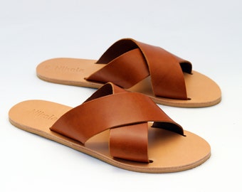 Sandalias minimalistas de cuero hechas a mano: Zero Drop
