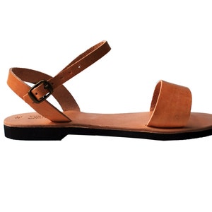 Summer Sandal Shoe Women's Sandals Natural Brown Greek - Etsy