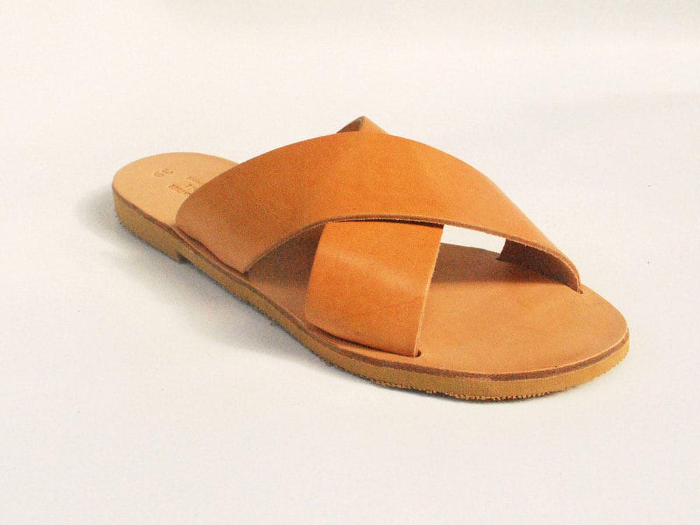 Handmade Slides Women Greek Sandals Summer Fashion Ladies - Etsy