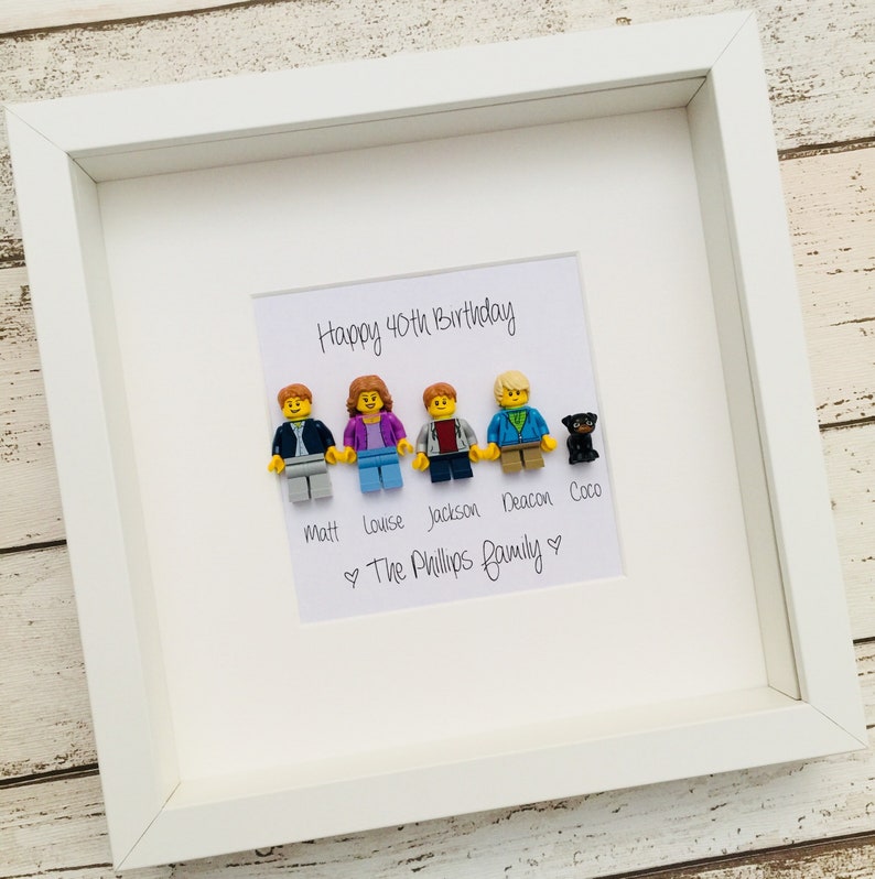 personalised lego family