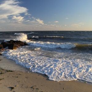 Strand Fotografie Chatham Cape Cod Crashing Wave Jetty Fotografie Unteres Cape Küstendesign Ozean Wandkunst Bild 1