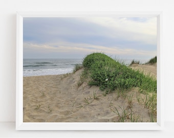 Photographie de Marthas Vineyard Beach Photographie de Cape Cod et des îles Massachusetts MVY Photos Design côtier Dunes de sable Océan Impression de paysage marin
