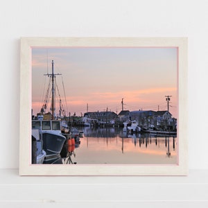Menemsha Harbor Marthas Vineyard Photography MVY Photograph Cape Cod Islands Massachusetts Coastal Decor New England Fishing Nautical Design