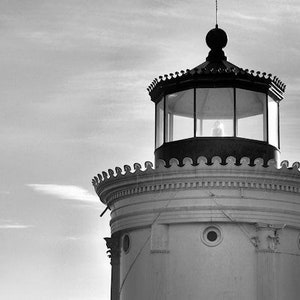 Portland Lighthouse Maine Photography Bug Light Portland Breakwater Light Photograph Harbor Rustic Beach Wall Art Modern Home Decor