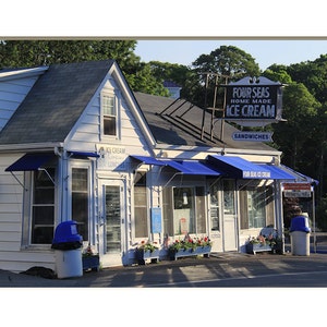 Cape Cod Ice Cream Photography Four Seas Photograph Summer Local Cape Cod Artwork Centerville Landmark Coastal Decor New England Scenes