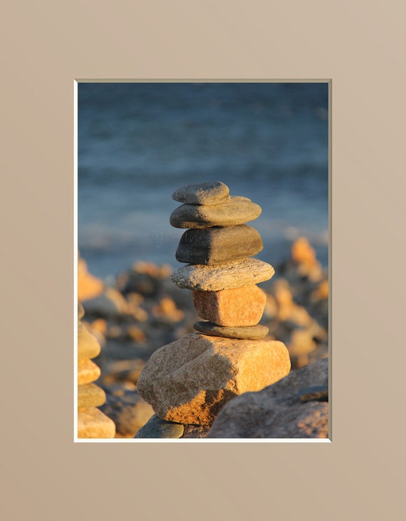 cairn photography coastal balanced