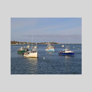 Chatham Fishing Boats Photography Fish Pier Nautical Photograph Coastal Print Cape Cod Wall Art image 2