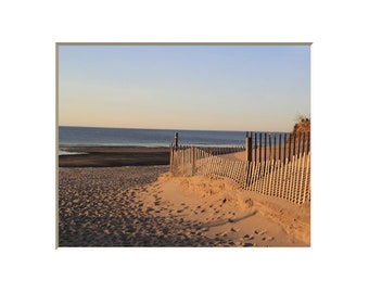 Photographie côtière entrepôt frigorifique plage photographie Cape Cod décoration murale oeuvre océan impression art East Dennis MA