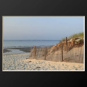 Coastal Beach Photography Cape Cod Cold Storage Beach Photograph Wall Decor Artwork Nature Flip Flops Print New England Art East Dennis MA image 5