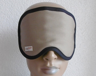 Lunettes de sommeil pour adultes et adolescents - Kaki ajustable respirant