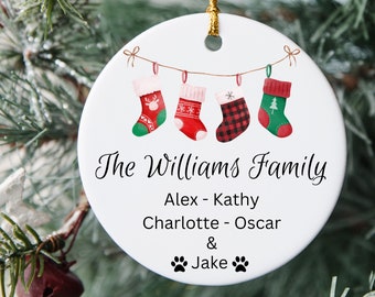 First Christmas as a Family of Ornament