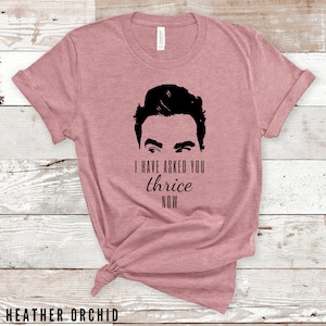 I Have Asked You Thrice Now Shirt David Rose Shirts Funny - Etsy