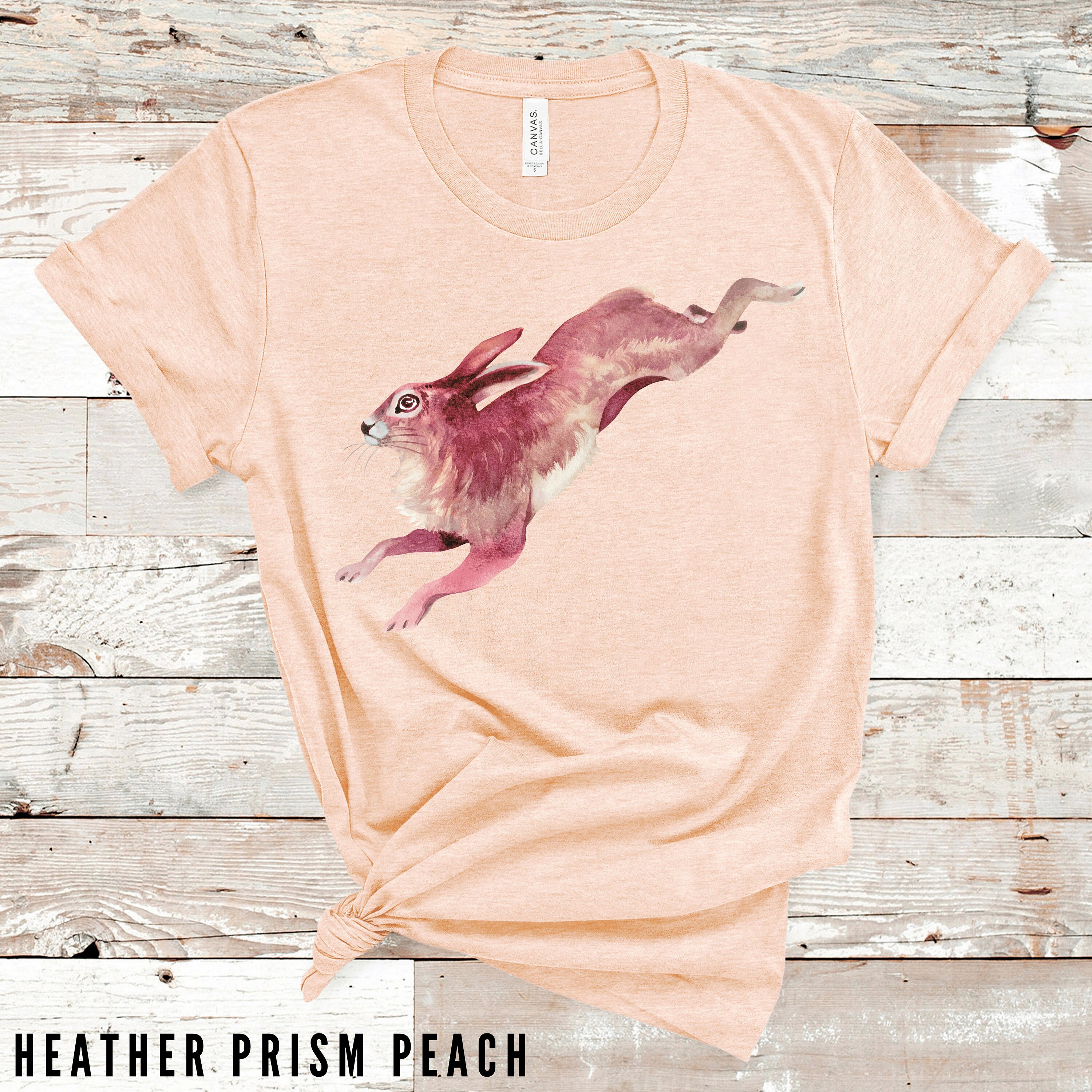 Rabbit Shirt Hare Shirt Easter Shirt Old Fashioned Rabbit - Etsy