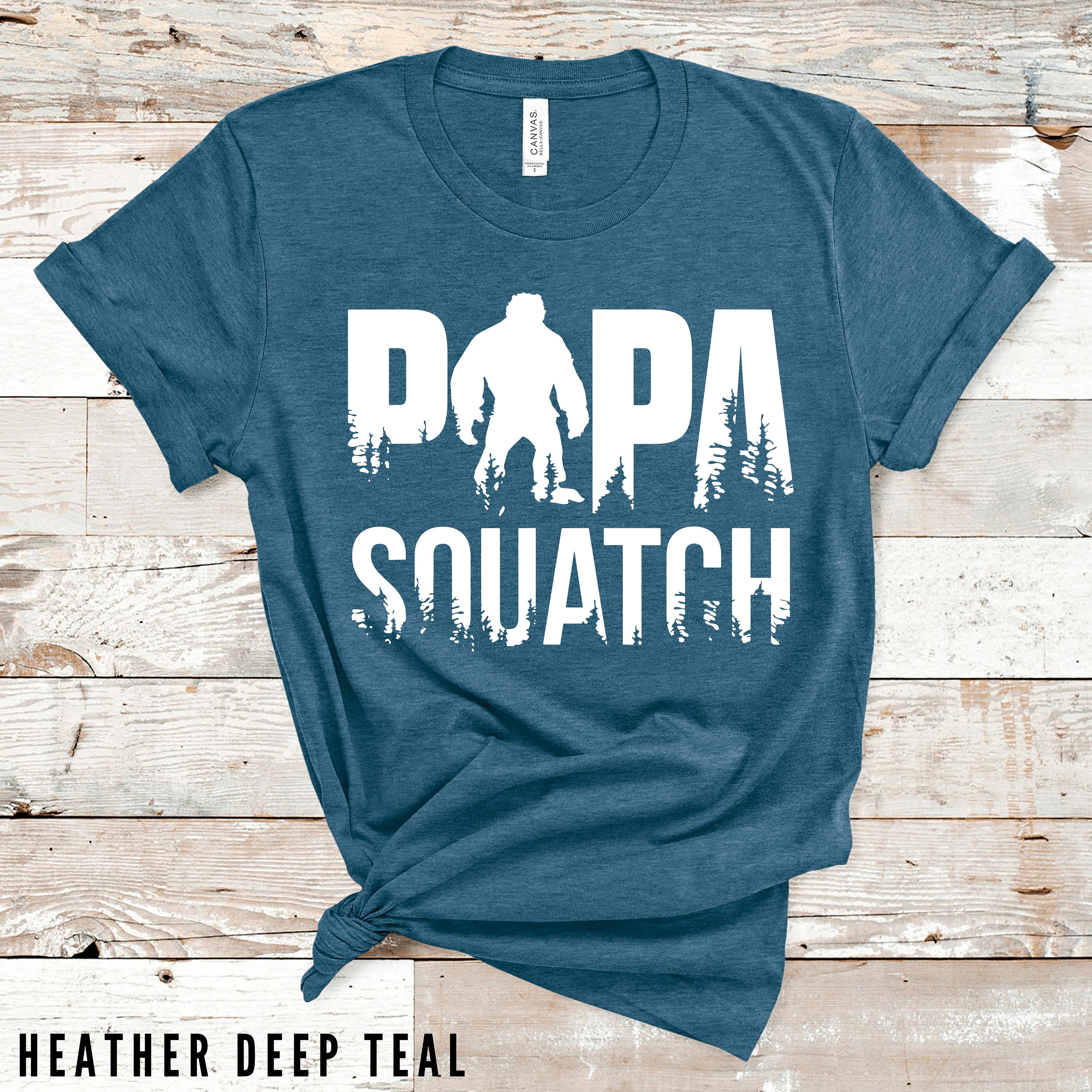 Papa Squatch Shirt Bigfoot Dad T-shirt Bigfoot Shirt - Etsy