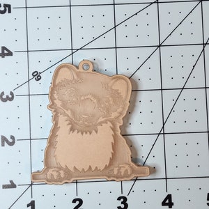 Ferret silicone mold. Keychain mold, animal mold