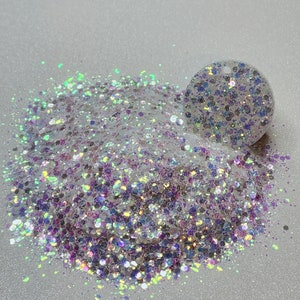 OMG lösungsmittelbeständiger Polyester chunky Glitzer Mix