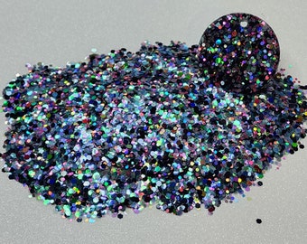 Havana chunky mix solvent resistant polyester glitter