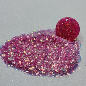 Dang Gurl solvent resistant polyester chunky glitter mix