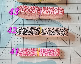 Filagree Foe, Foe, Fold Over Elastic.