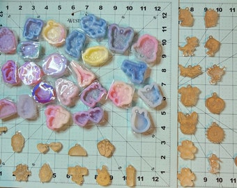 Micro/mini molds silicone molds.