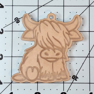 Highland baby cow silicone mold. Cow silicone mold, Keychain mold, animal mold