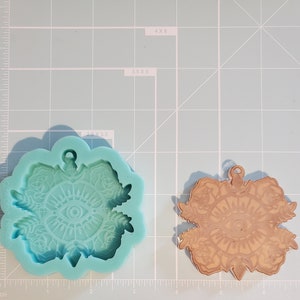 Celestial Protective Eye Witchcraft  silicone keychain mold