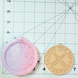 Ammo, bullet, just the tip I promise silicone keychain mold