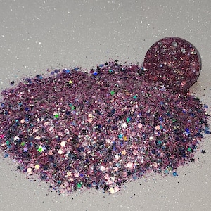 Oh No You Didnt lösungsmittelbeständiger Polyester chunky Glitzer Mix