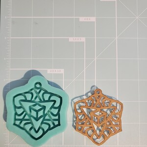 Fancy silicone mold, keychain mold