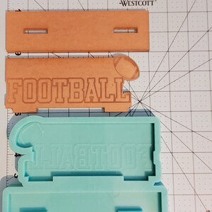 Sports mold, Football silicone mold