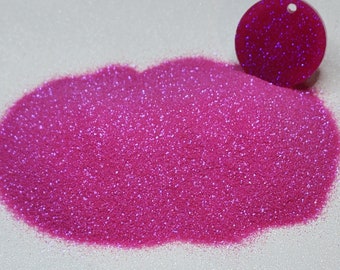 Pinky promise, solvent resistant polyester glitter