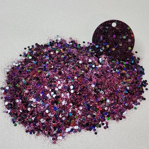 Exquisiter lösungsmittelbeständiger Polyester-Chunky-Glitter-Mix