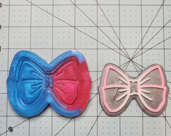 Hairbow silicone mold.
