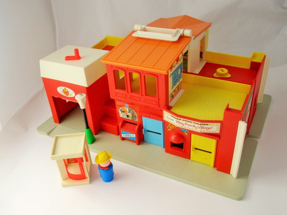 fisher price village 1973