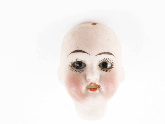 vintage porcelain doll heads