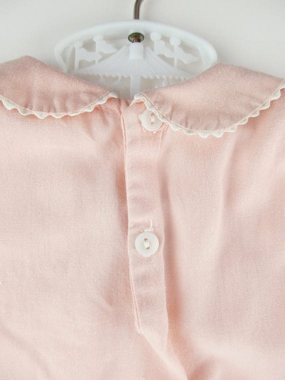 Vintage 1950s Little Girl's Jumper - Cotton - Sal… - image 3