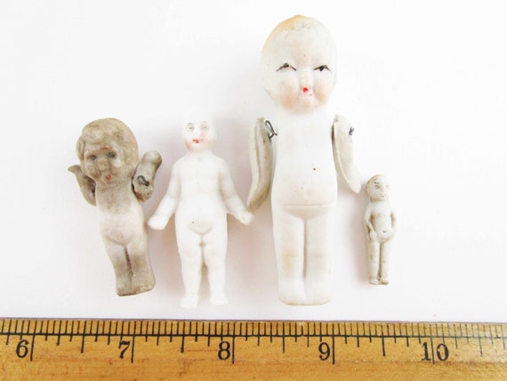 Early 1900s Miniature Bisque Dolls