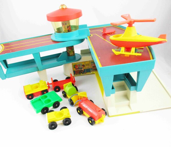 fisher price airport vintage