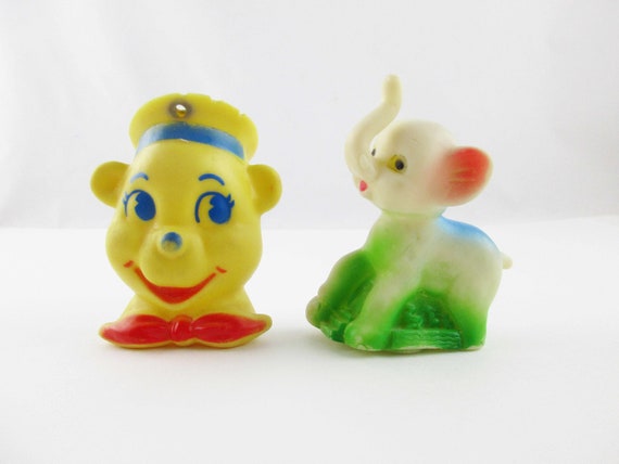 tiny rubber toys
