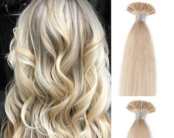 White Hair Extension Etsy