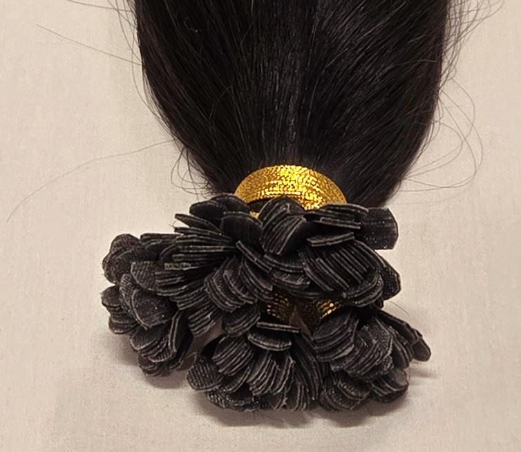 20″ 100 Grams,150 Strands ,100% Human V-light Bonded Hair  display picture 1