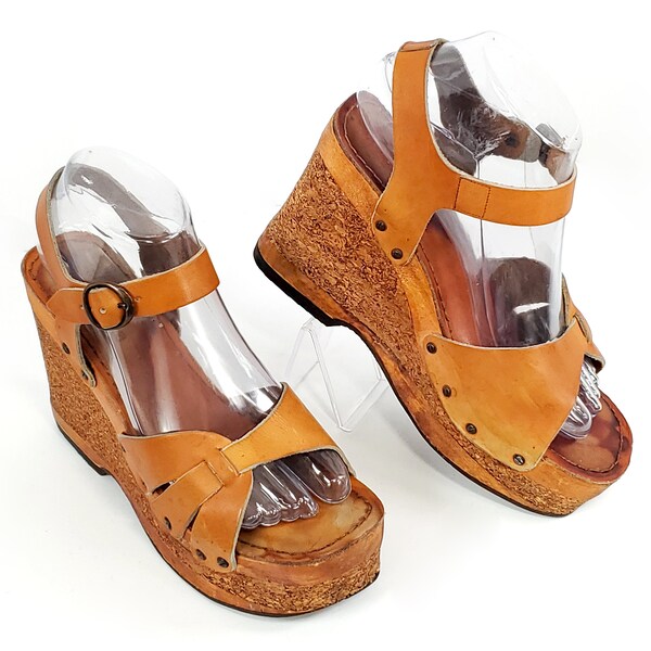 70s platform wedges