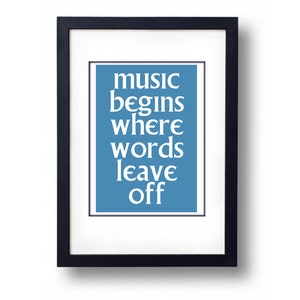 Music Begins...