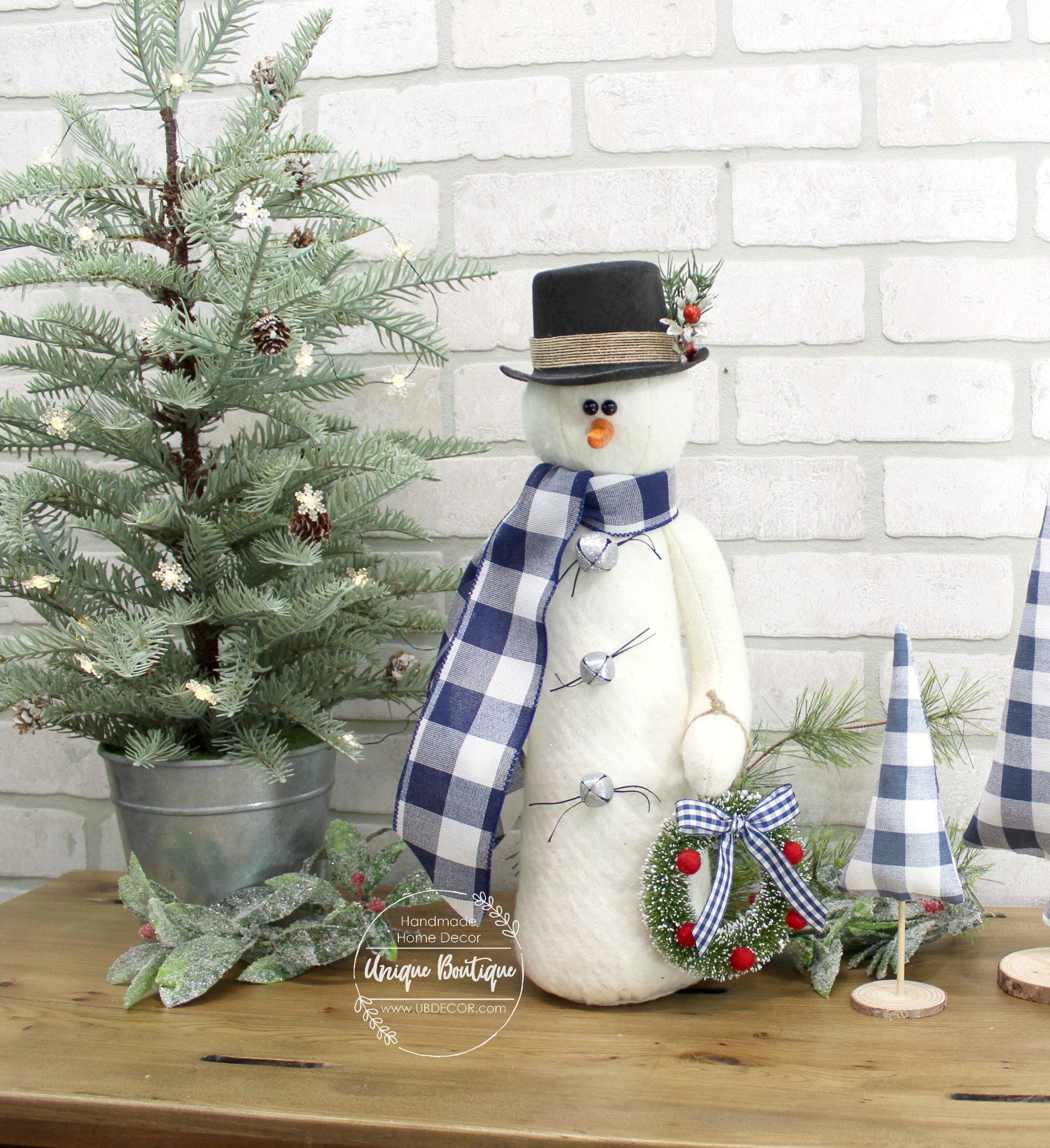 Farmhouse Christmas Snowman Decor, Wood Snowman, Rustic Snowman, Rustic  Christmas, Rustic Christmas Decor 