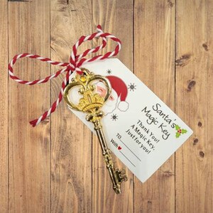 Kerstman Sleutel Kerstman Deursleutel Kerstman Magische Sleutel Kerstman Skelet Sleutel Kerstcadeaus Kinderen Geen Schoorsteen Voor Kerstman!