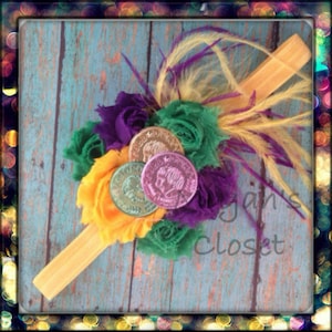 Throw Me Something Mister Headband Mardi Gras Headband Fat Tuesday Headband